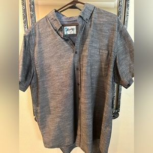 Hurley - xxl shirt sleeve button down-gray